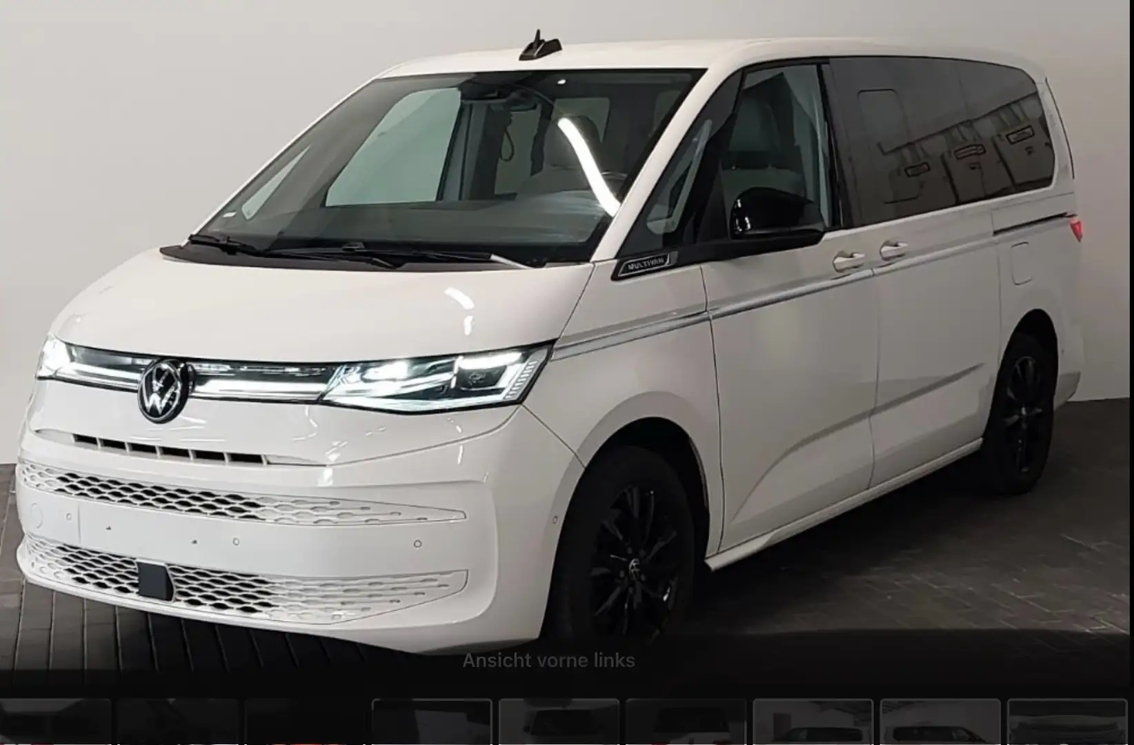 Volkswagen T7 Multivan DSG LÜ Style lang Harman AHK Standeizung Weiß - 1