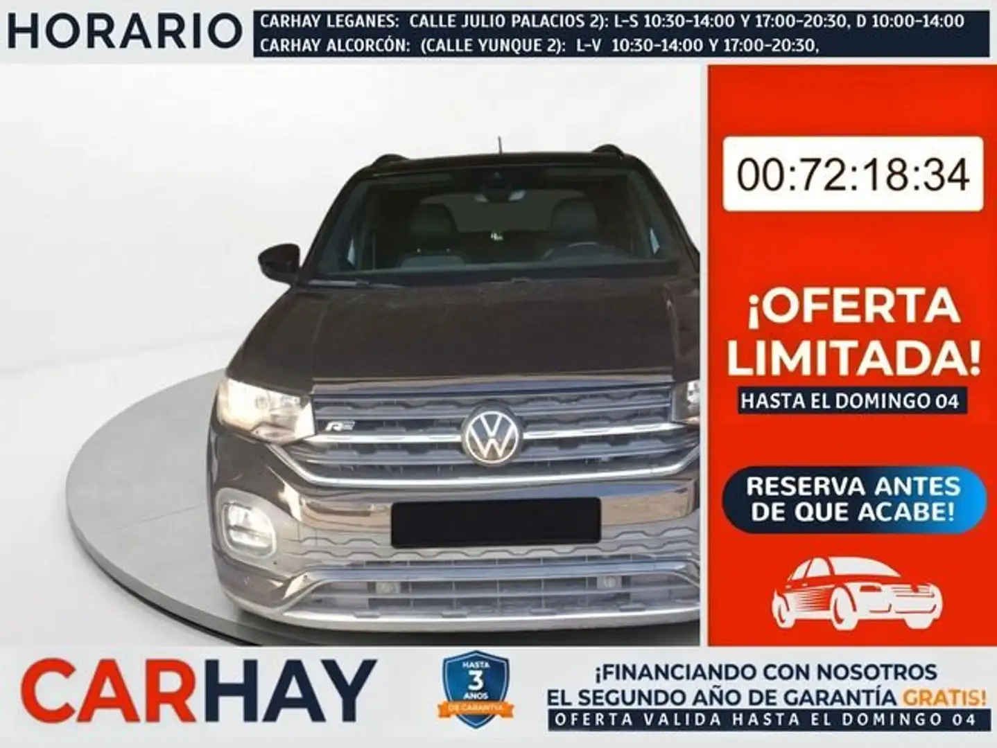 Volkswagen T-Cross R LINE Negro - 1