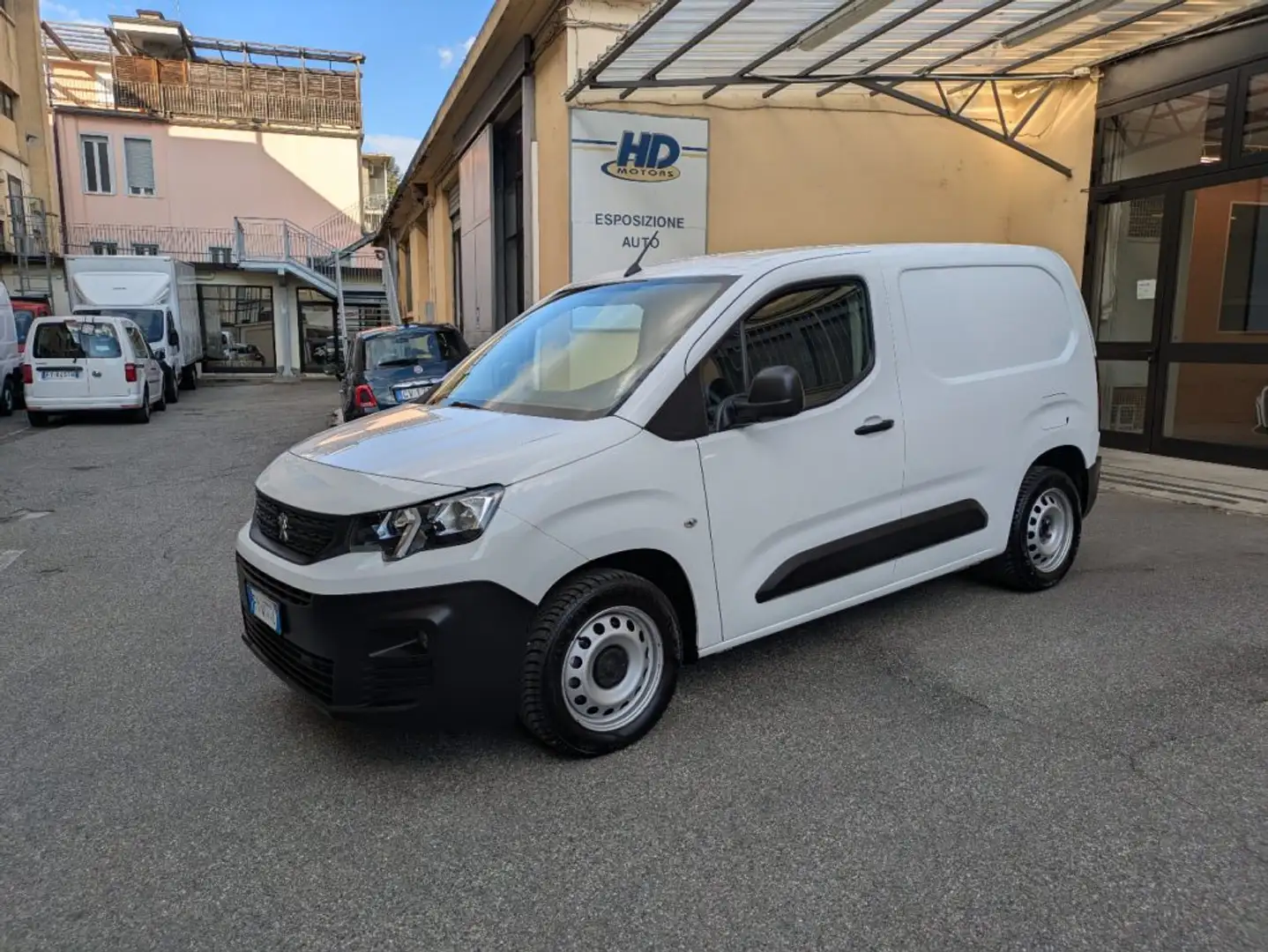 Peugeot Partner BlueHDi 130  PC 3posti Premium EURO 6dTEMP Blanc - 1