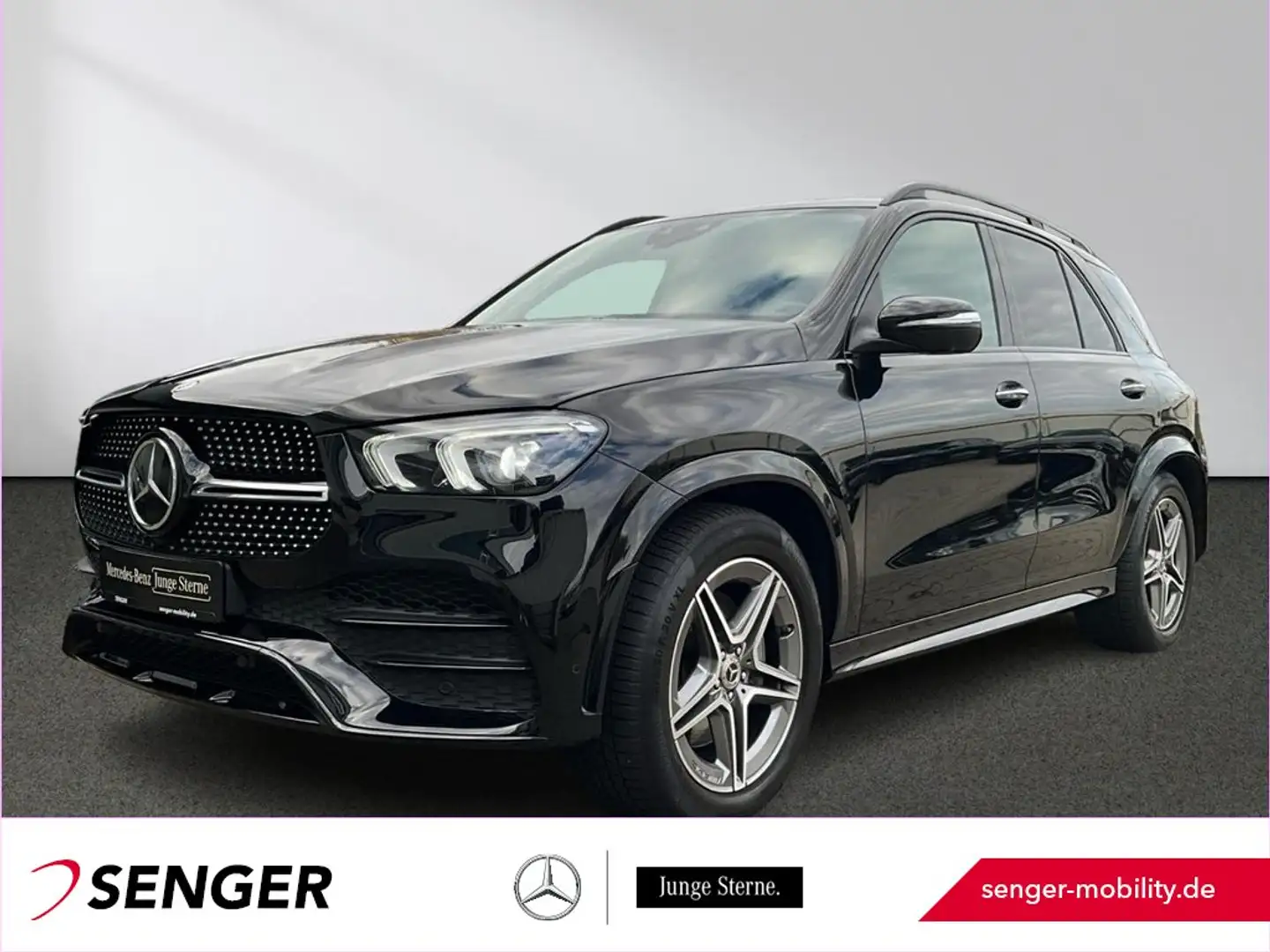 Mercedes-Benz GLE 350 de 4M AMG Airmatic Distronic Pano AHK Schwarz - 1