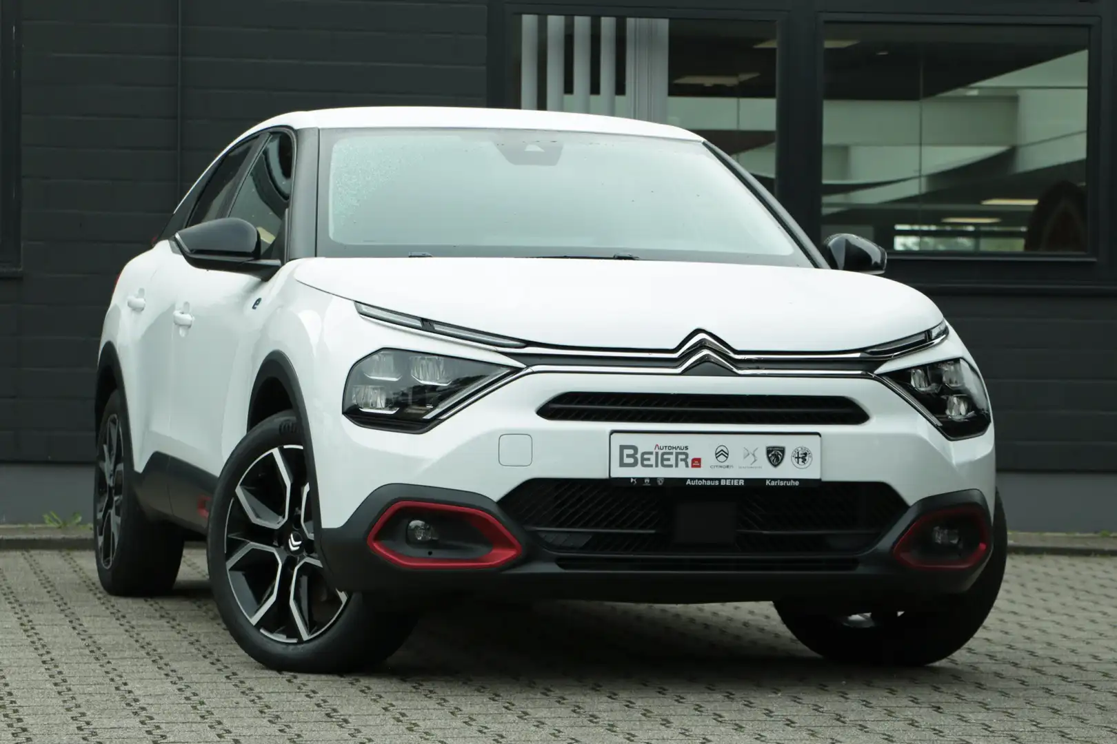 Citroen E-C4 Electric Ë-C4 136 eC4 Feel Pack Klima/ Freispr./ Kam Weiß - 2