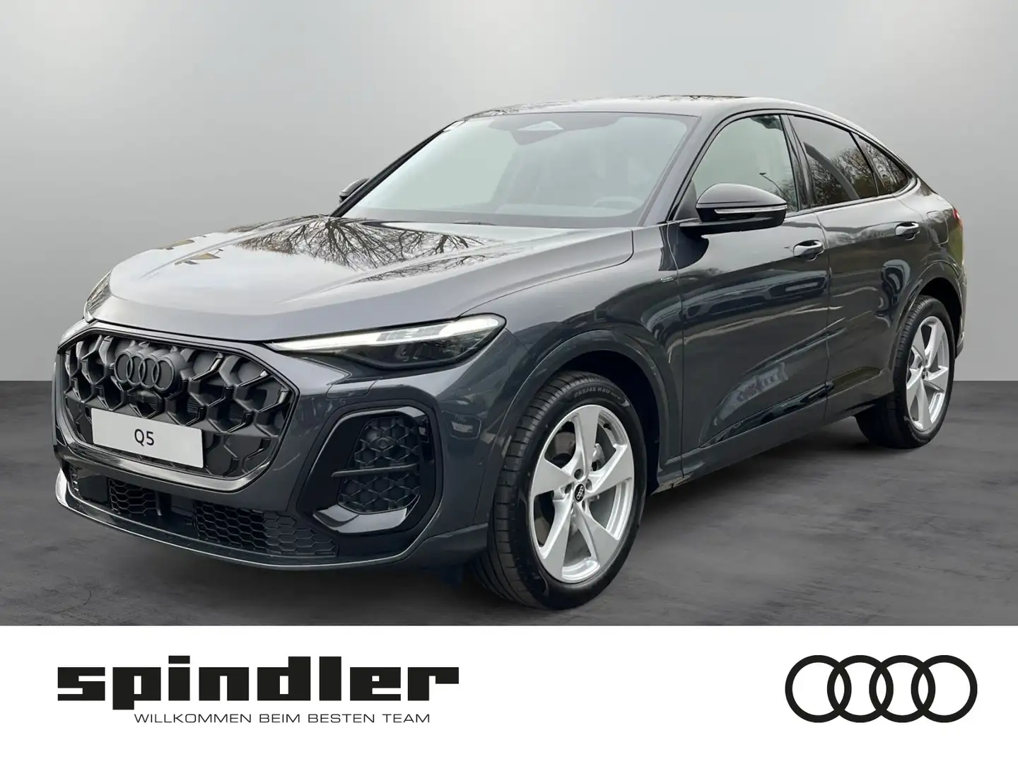 Audi Q5 e-hybrid quattro | Head-Up,B&O,AHK Gris - 1