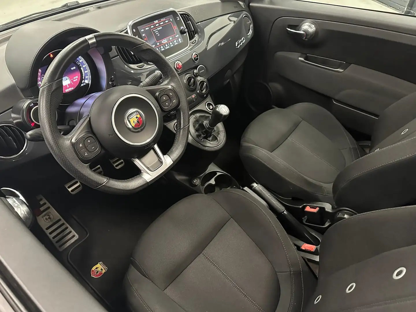 Fiat 500C Abarth 1.4 T-Jet 595 70th Anniversary Sport Cabrio/ Airco Grau - 2