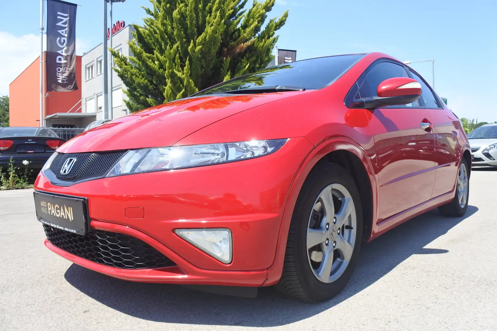 Honda Civic 1,4i Comfort AMT i-SHIFT/PICKERL 6/26 Rot - 1