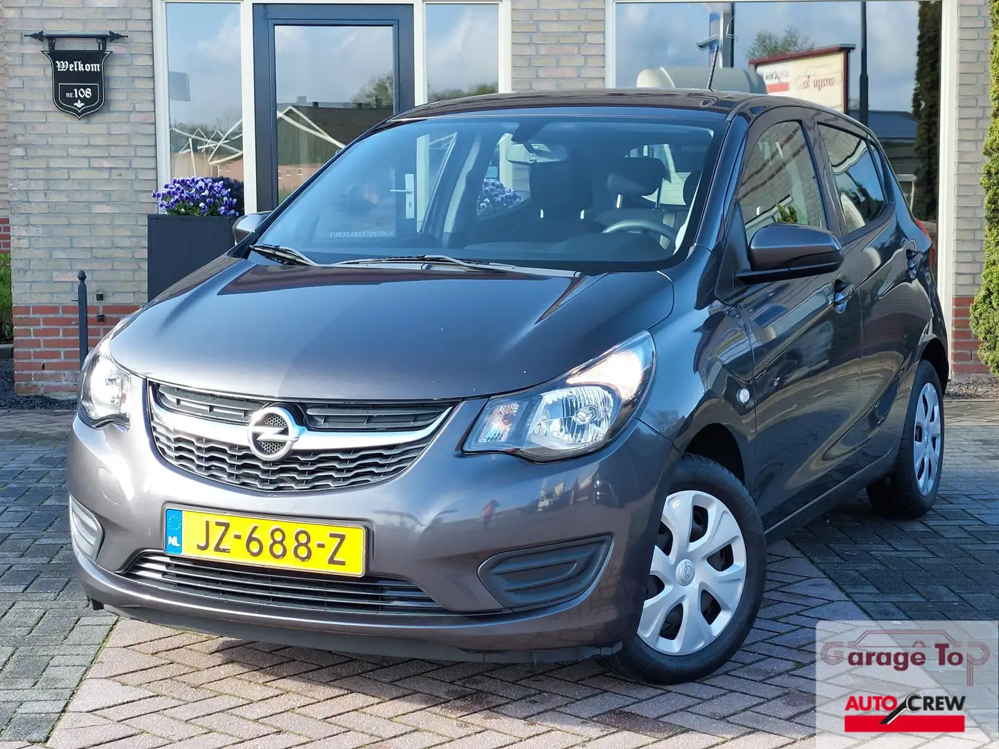 Opel Karl 1.0 ecoFLEX Edition | Cruise control | 100% onderh Grijs - 1