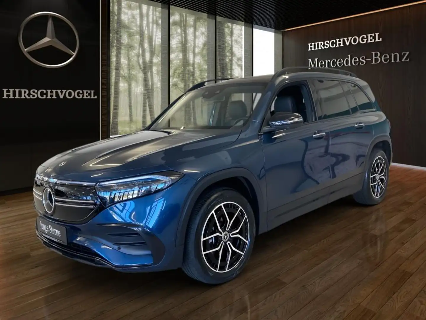Mercedes-Benz EQB 300 4M AMG-Line+Night+Pano+DISTRONIC+KEYLESS plava - 1