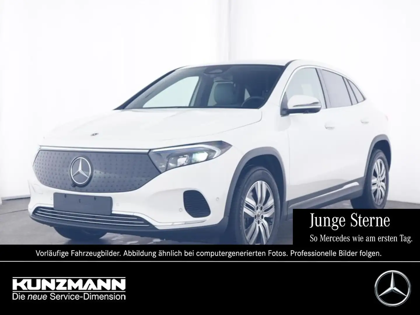 Mercedes-Benz EQA 250 + Progressive MBUXNavi-Prem. Easy-P 360° Blanc - 1