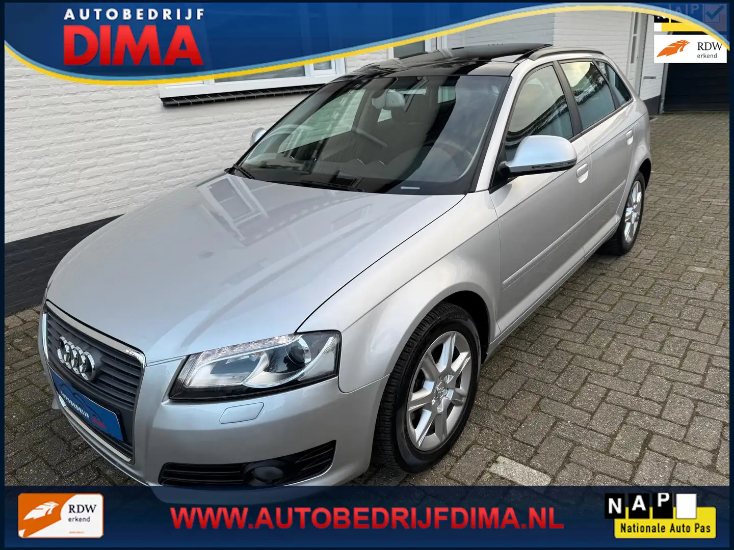 Audi A3 Sportback 1.4 TFSI Ambiente/ Panoramadak/ Xenon/ E Grijs - 1