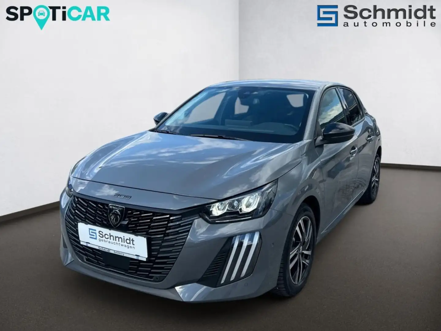 Peugeot 208 ALLURE PureTech 100 6-Gang-Manuell Grau - 1