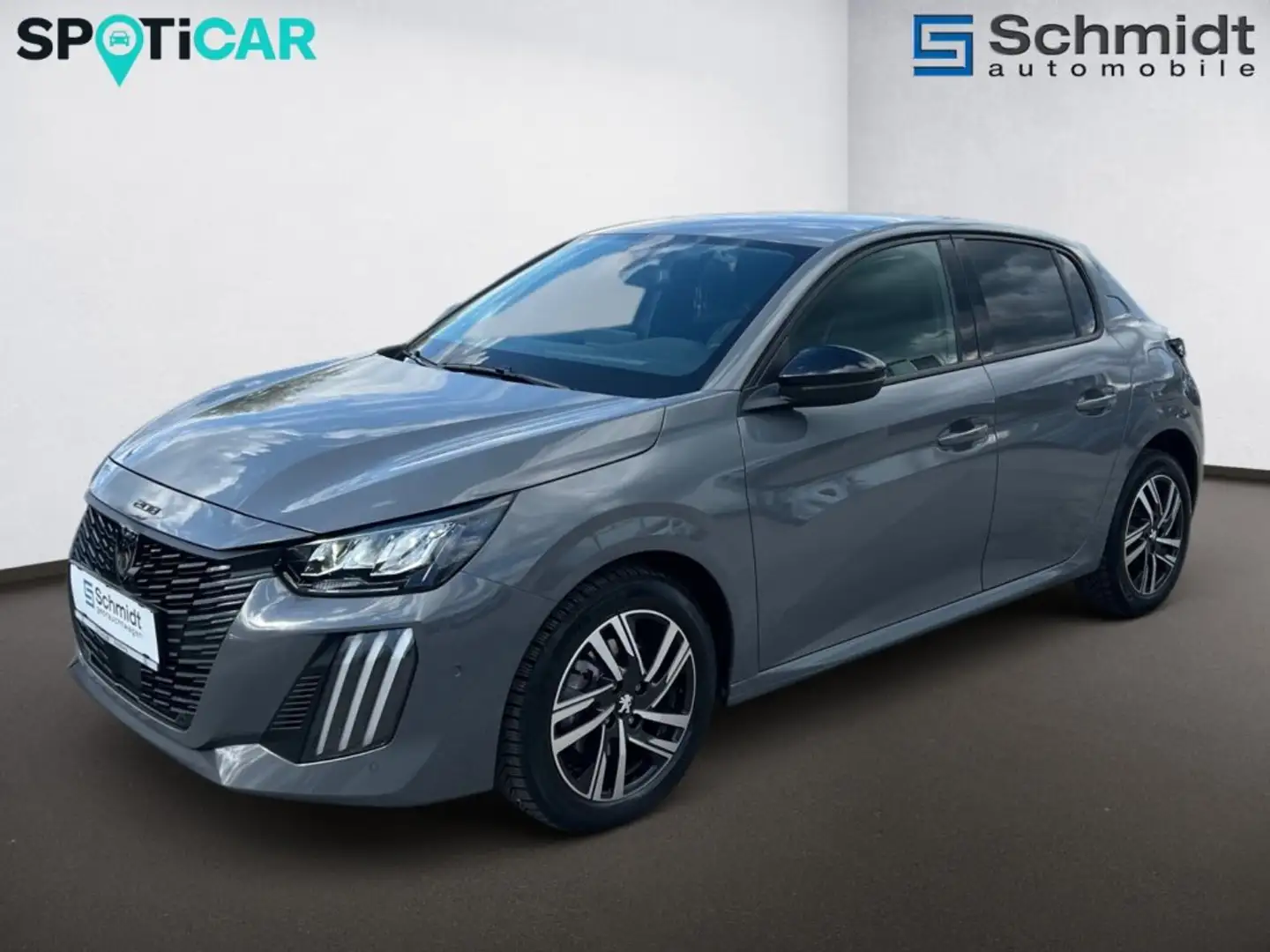 Peugeot 208 ALLURE PureTech 100 6-Gang-Manuell Grau - 2