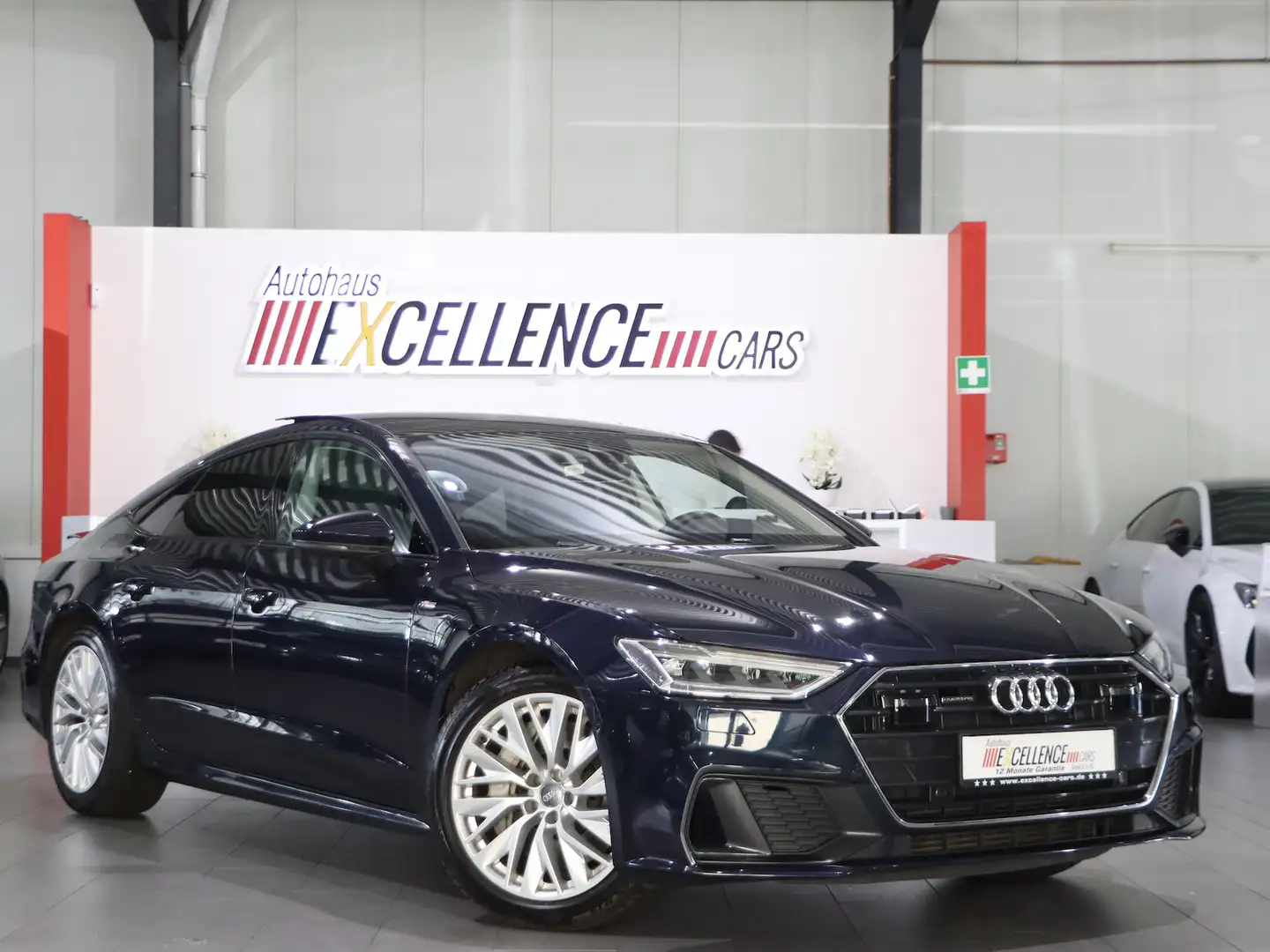 Audi A7 Sportback 55 TFSI QUATTRO S-LINE / PANORAMA Blau - 1