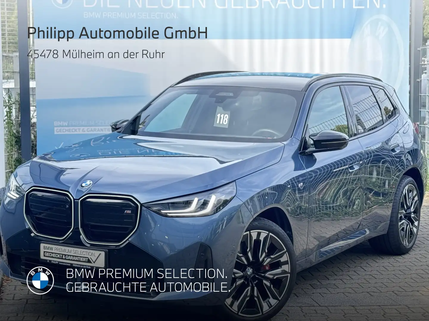 BMW X3 M 50 xDrive M Sport Pro h&k AHK PANO StHzg DA-Prof. Blau - 1