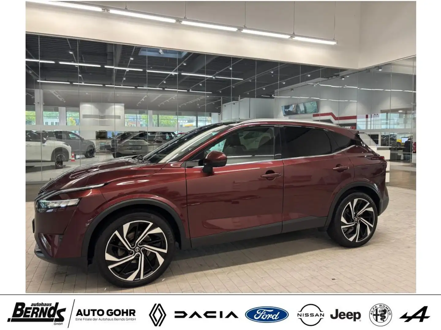 Nissan Qashqai 1.3 DIG-T MHEV Tekna+ PANORAMA NAVIGATION R-KAMERA Rosso - 1