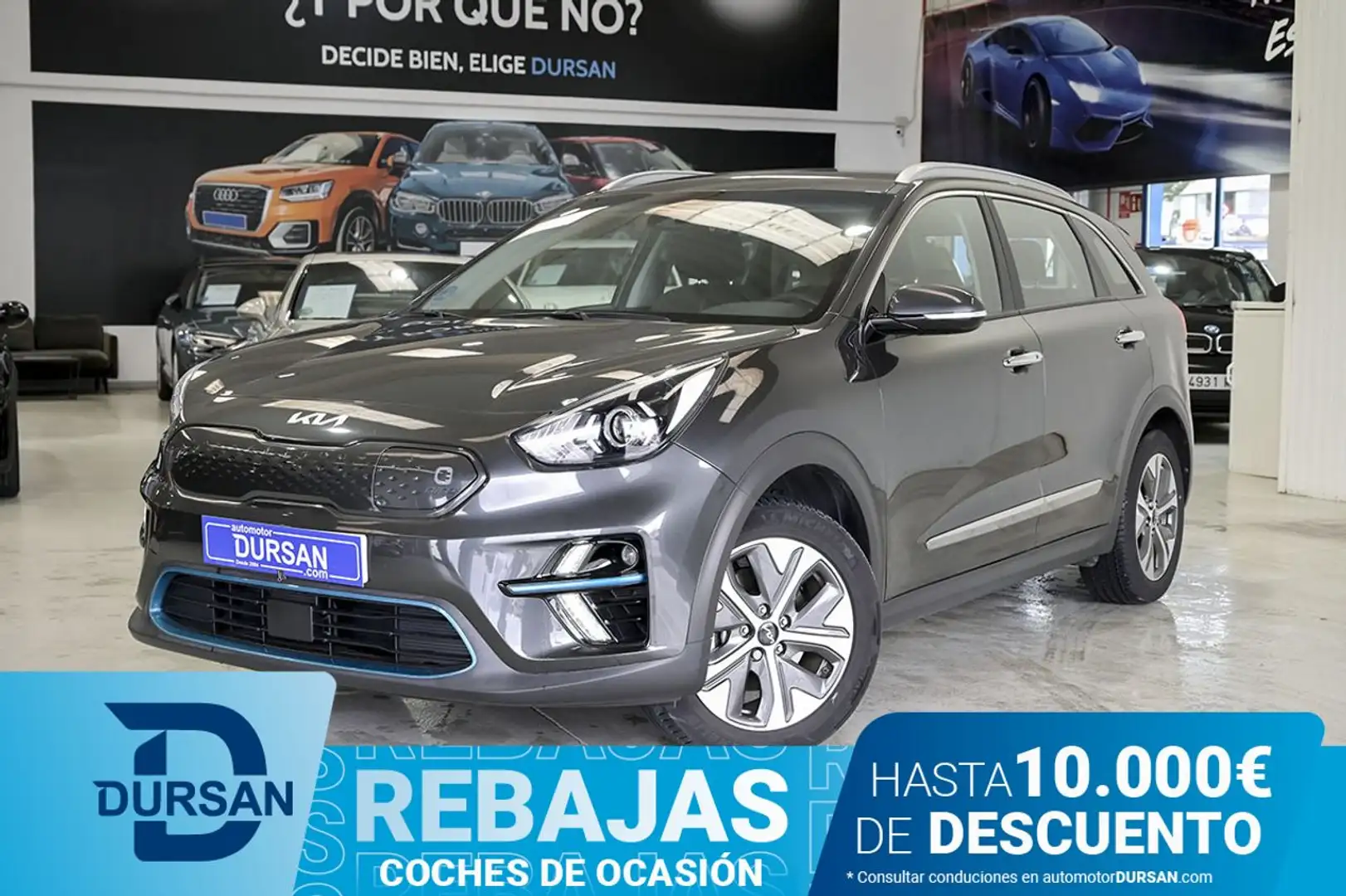 Kia e-Niro Drive Long Range Gris - 1