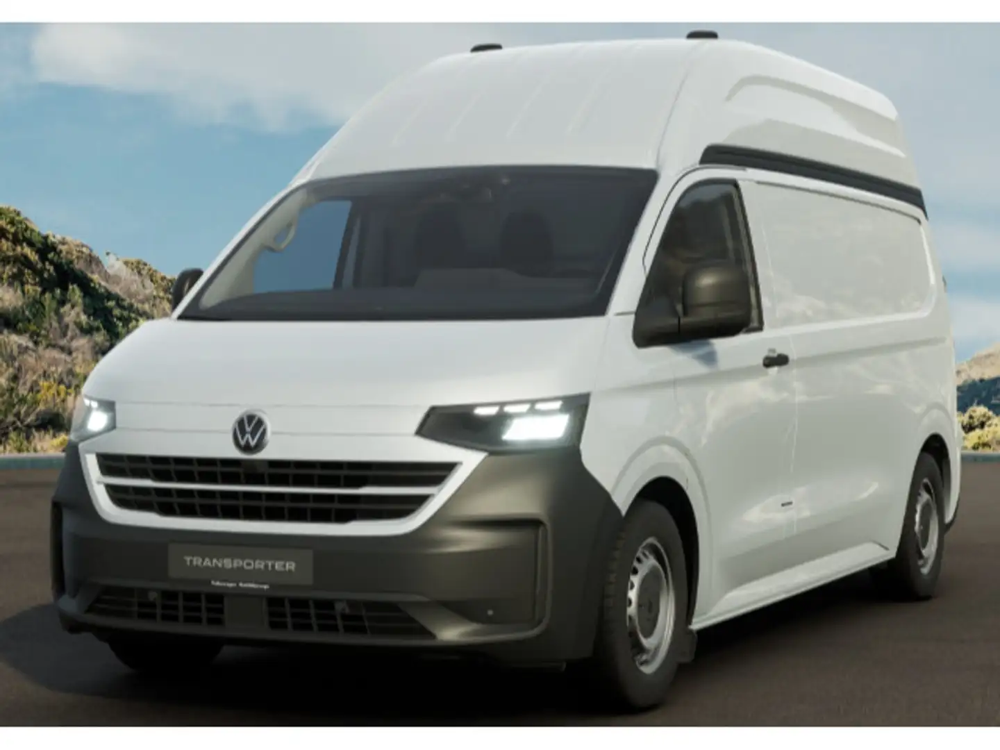 Volkswagen T7 Transporter Kasten Hochdach TDI LR !AKTION! Blanco - 2