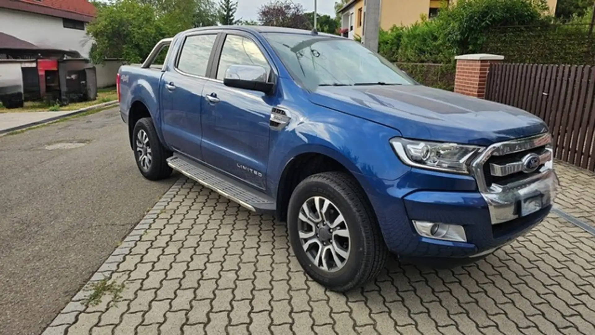 Ford Ranger Limited 4x4 Klima SHZ PDC AHK Azul - 1
