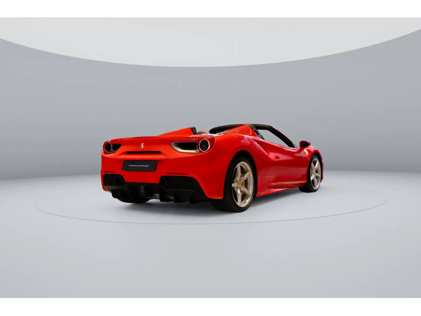 Ferrari 488 Spider PDC SHZ LEDER KAMERA XENON NAVI Roşu - 2