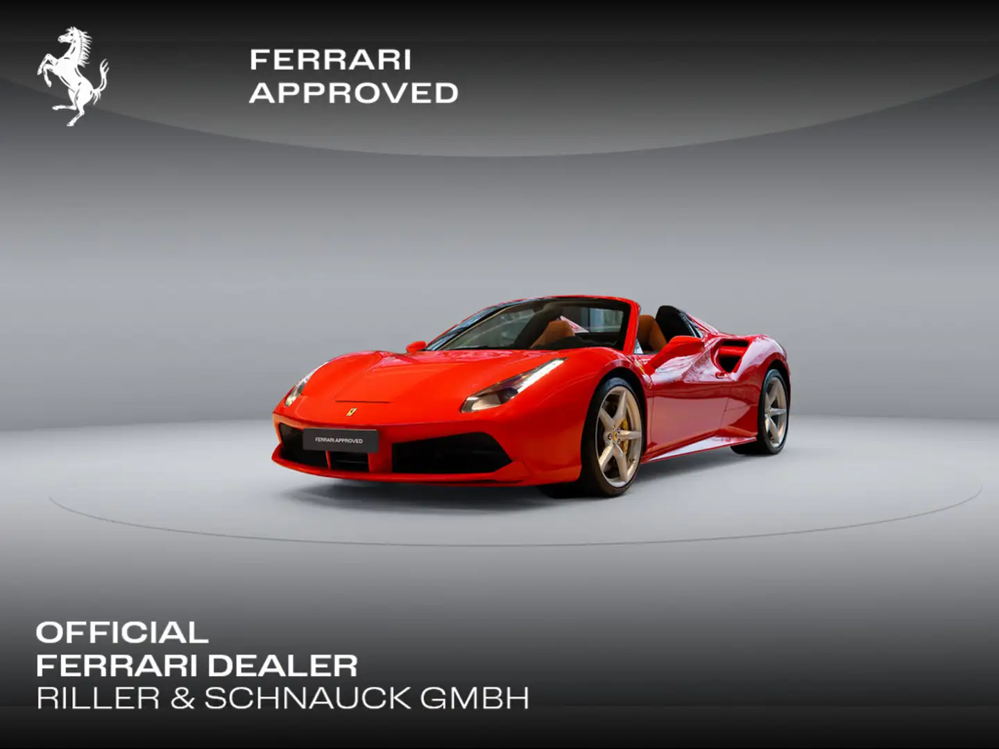Ferrari 488 Spider PDC SHZ LEDER KAMERA XENON NAVI Roşu - 1