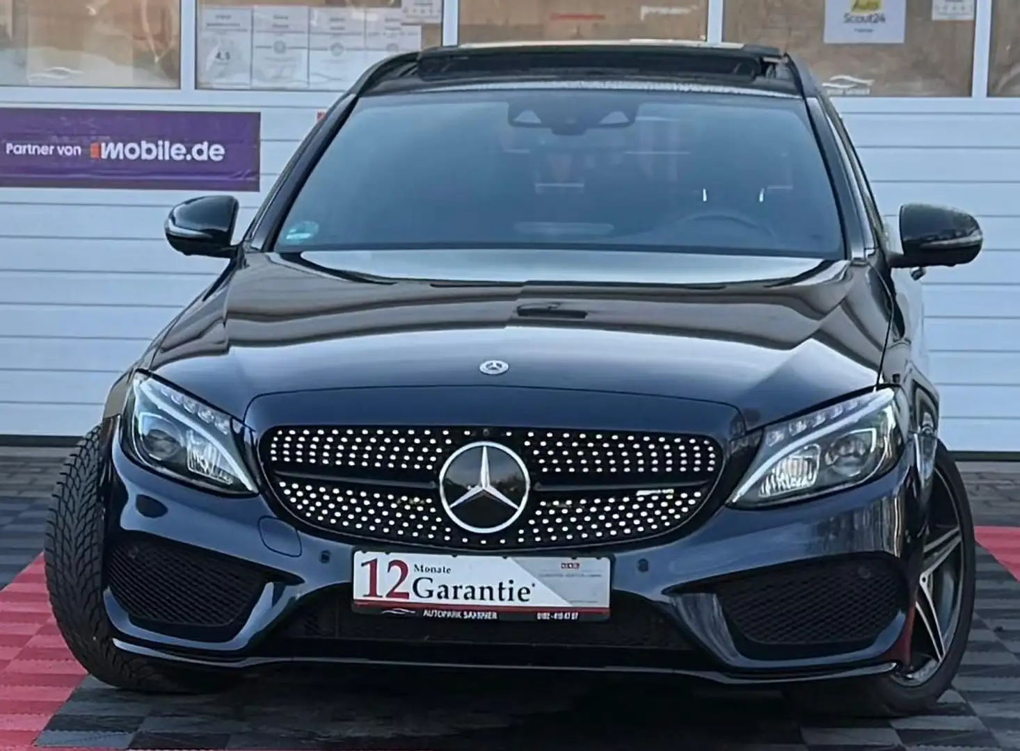 Mercedes-Benz C 43 AMG *360°*PERF. ABGAS*ACC*HEAD UP*PANO*NIGHT Bleu - 1