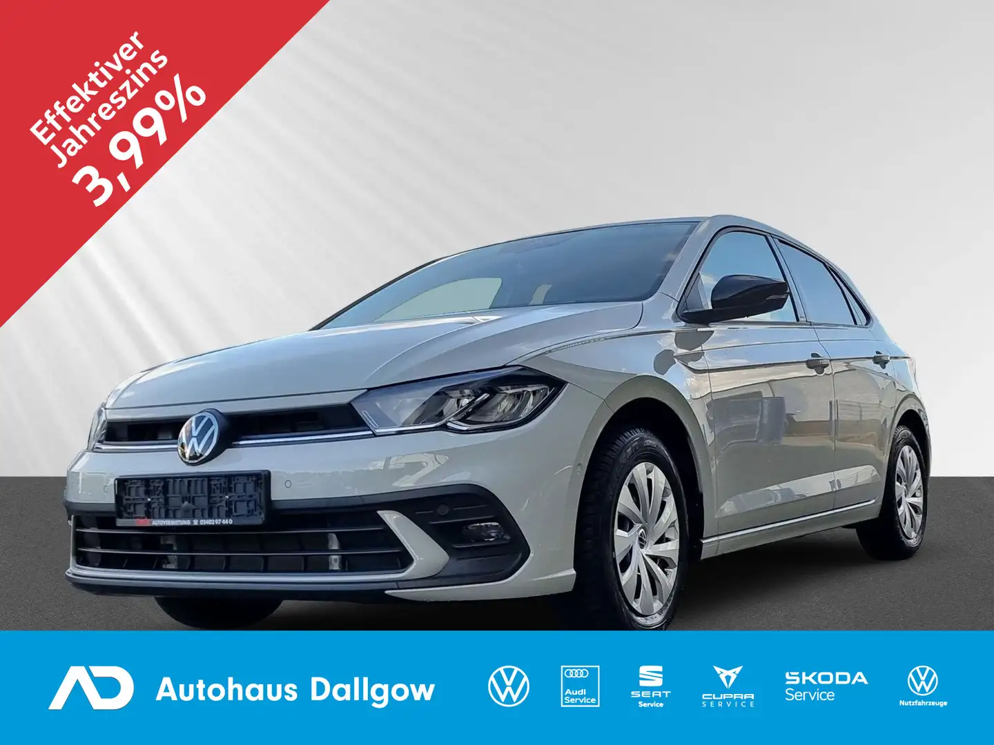 Volkswagen Polo Goal Life 1.0l 116PS*DSG+Alarm+Nav+WiRä+RFK Grau - 1