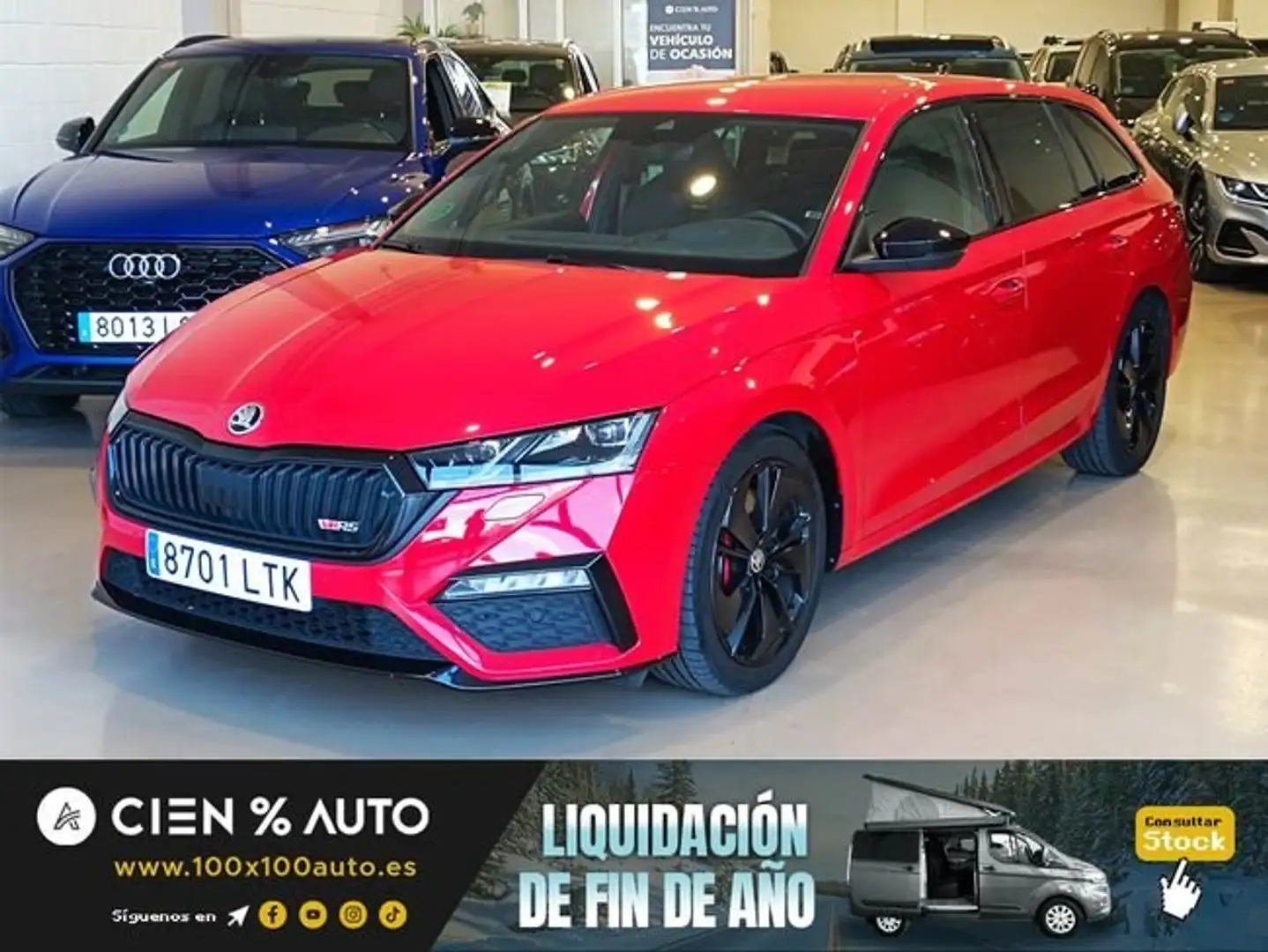 Skoda Octavia Combi 2.0 TSI RS DSG 180kW Rojo - 1