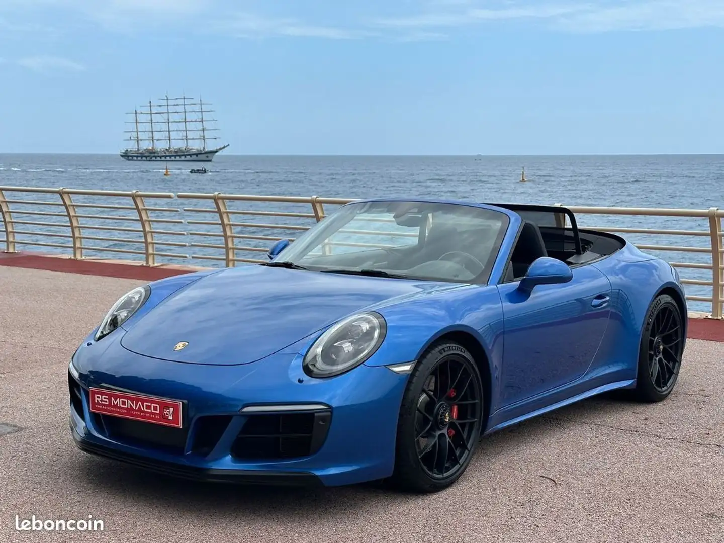 Porsche 911 (991) (2) cabriolet 3.0 450 carrera 4 gts pdk Blauw - 1