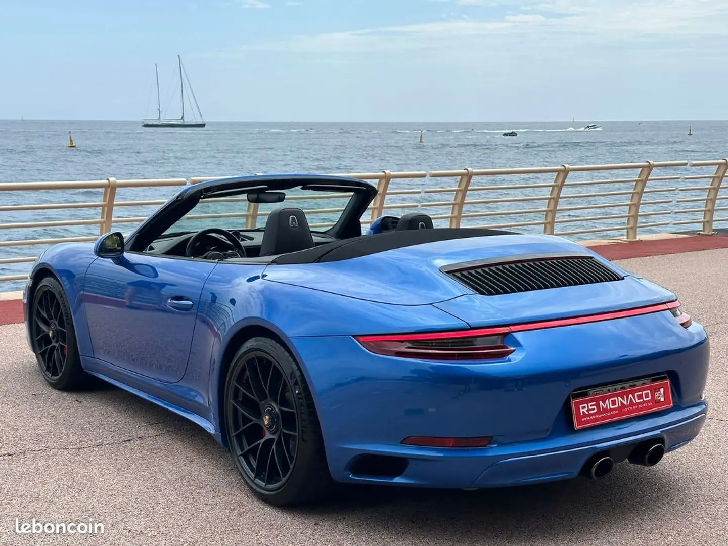 Porsche 911 (991) (2) cabriolet 3.0 450 carrera 4 gts pdk Blauw - 2