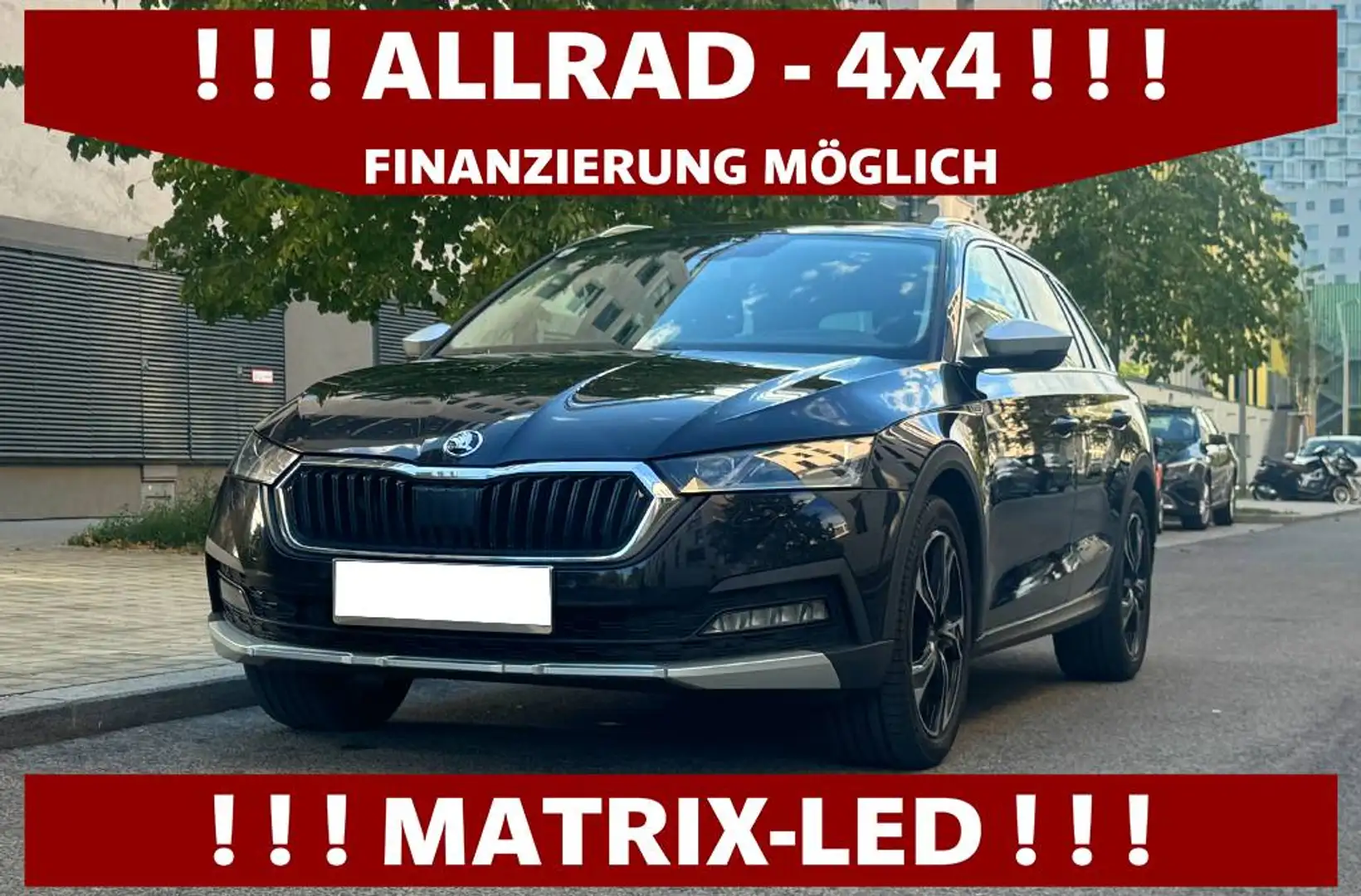 Skoda Octavia SCOUT 2.0 TDI DSG 4x4 | ALLRAD | TRAVEL ASSIST | MATRIX LED Schwarz - 1