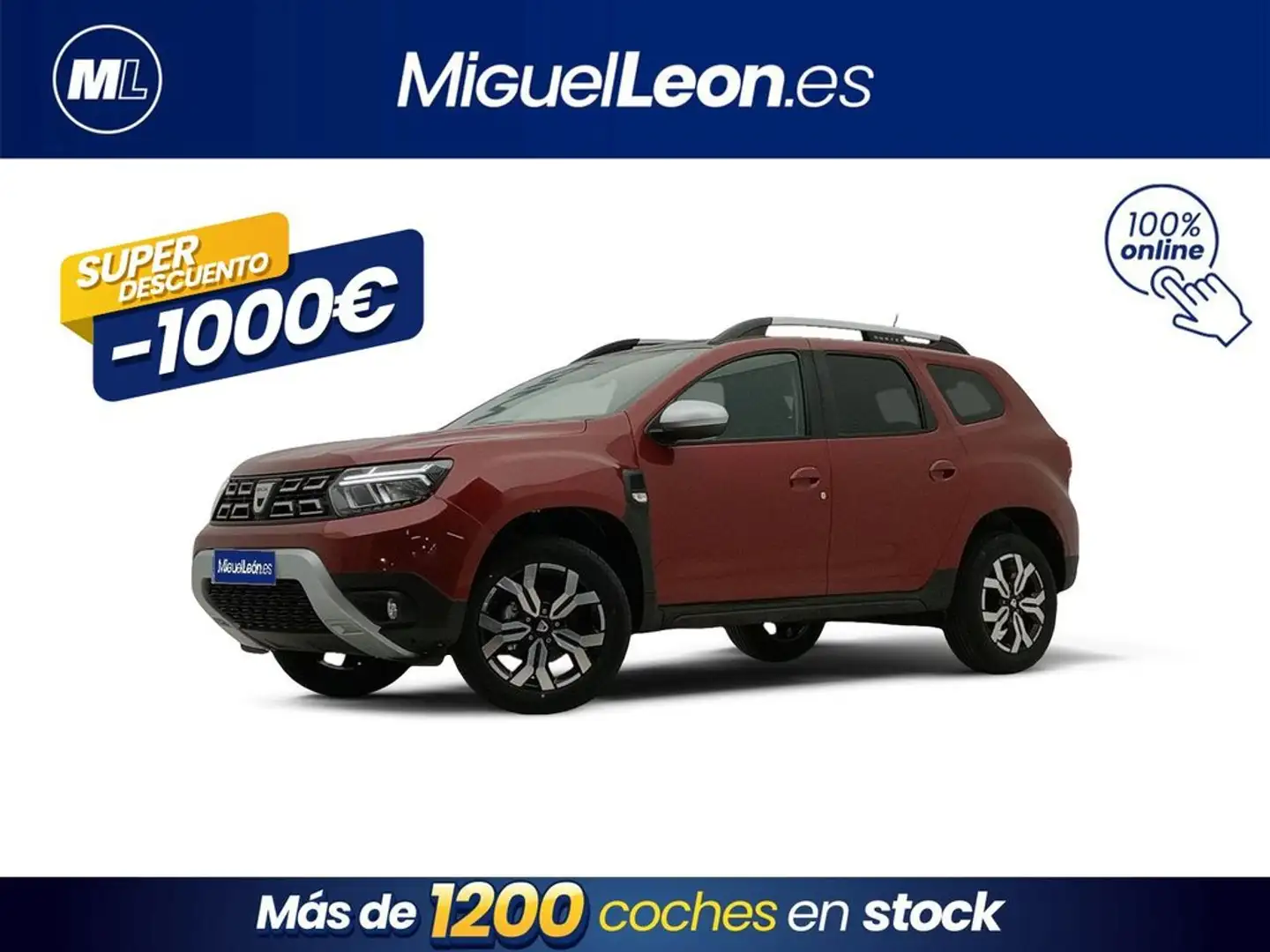 Dacia Duster 1.0 90CV GLP Rojo - 1