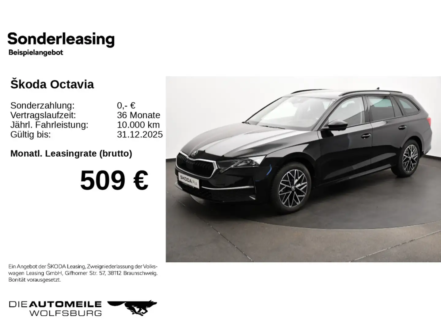 Skoda Octavia 4 IV Combi 2.0 TDI DSG Selection HeadUp/ Schwarz - 2