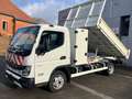 Mitsubishi Canter BENNE BASCULANTE + COFFRE AIRCO PERMIS B Weiß - thumbnail 1