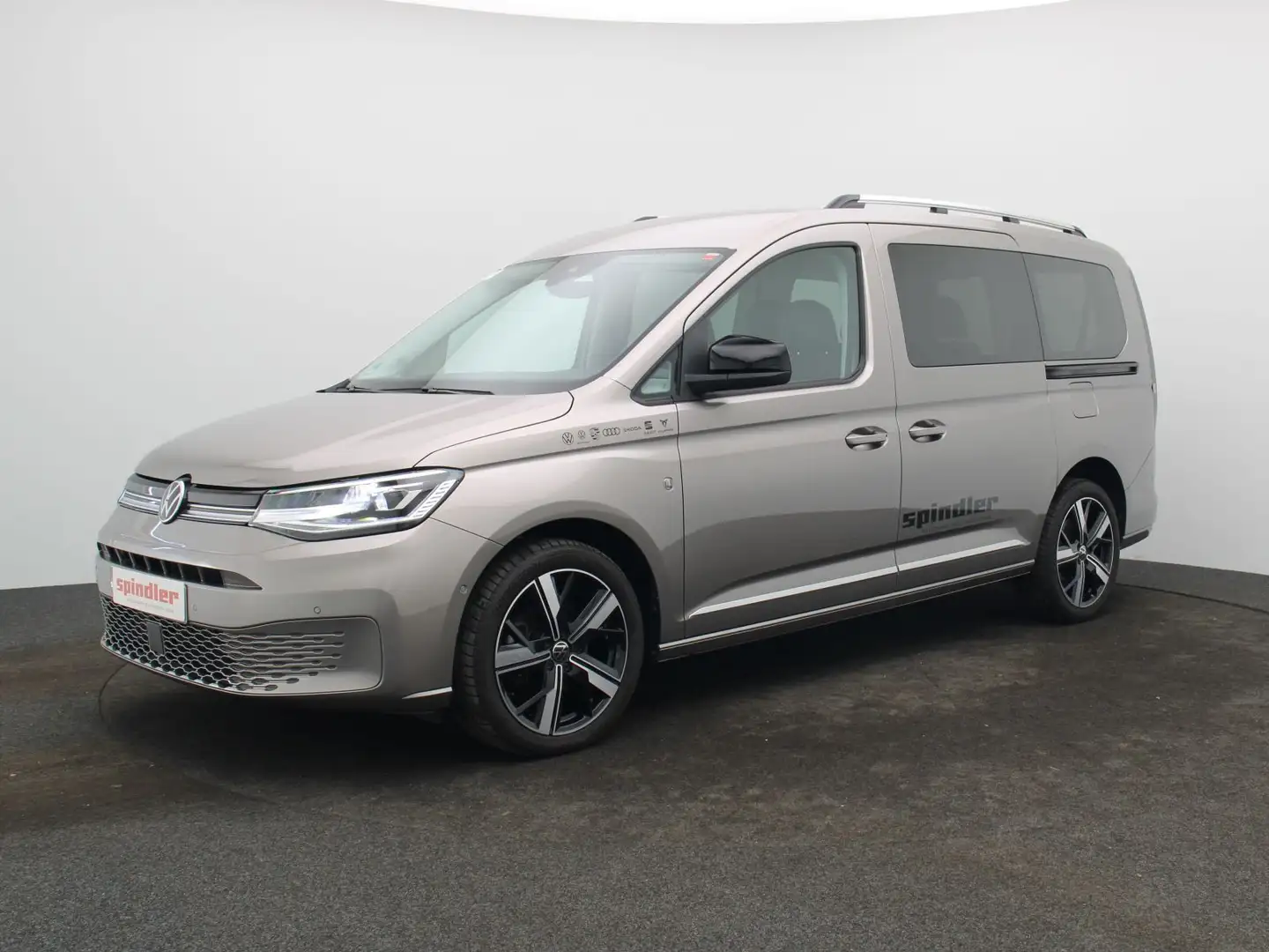 Volkswagen Caddy Style DSG / Navi, 7-Sitzer, RFK, LED Beige - 2