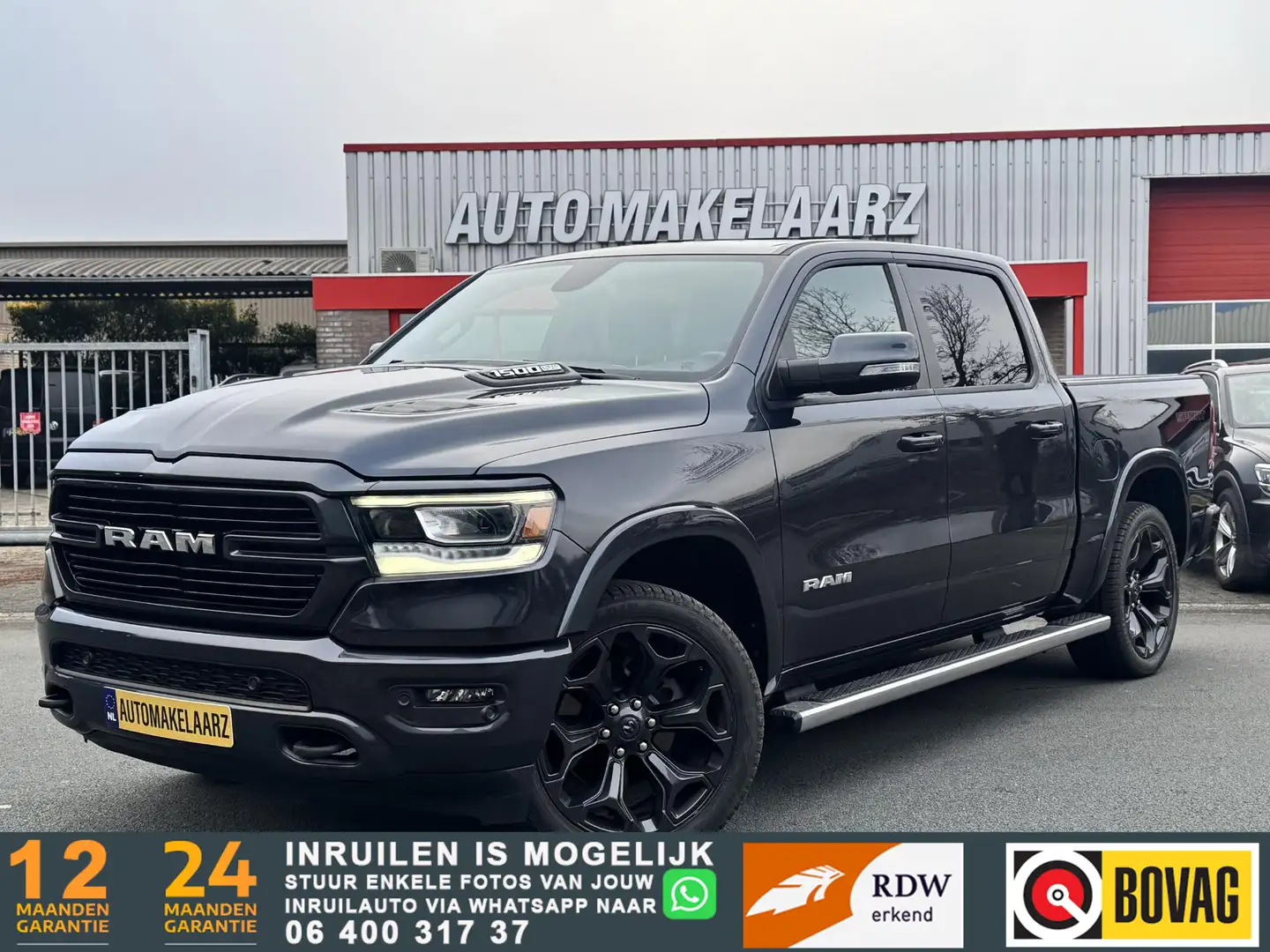 Dodge RAM 1500 5.7 V8 4x4 Crew Cab Laramie TOP Gris - 1