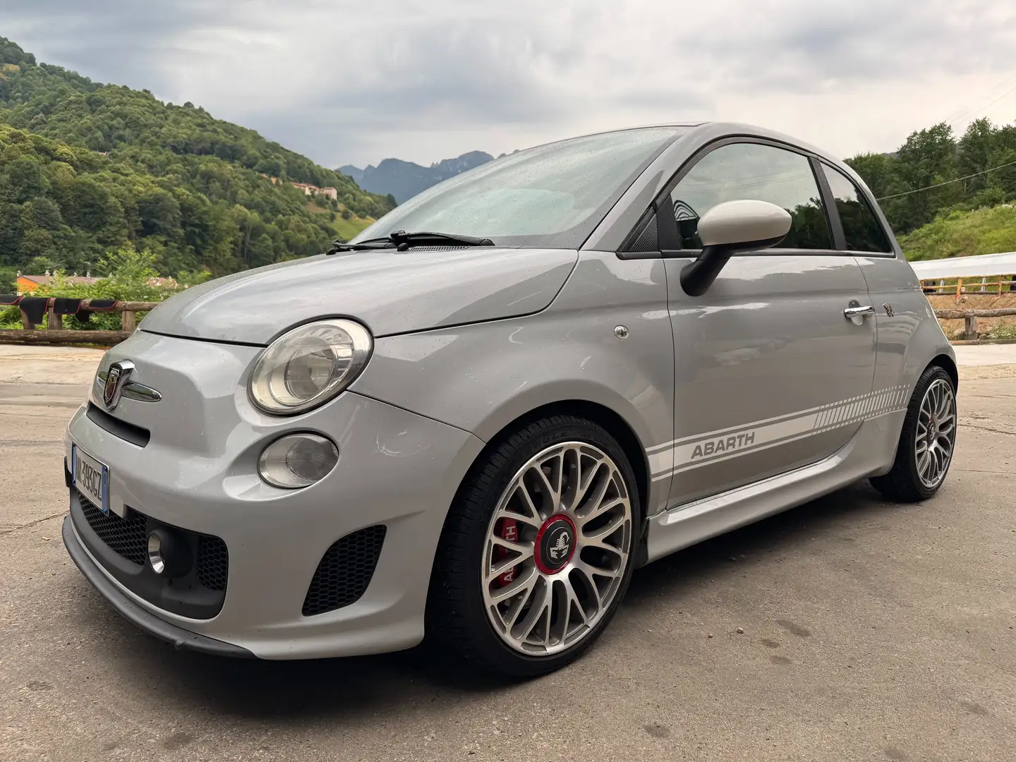 Abarth 500 500 1.4 16v turbo t-jet 135cv Grigio - 1