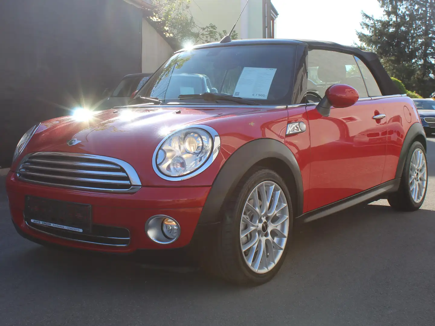 MINI Cooper Cabrio Cooper mit nur 86000 Km! Reserviert!! Rot - 2