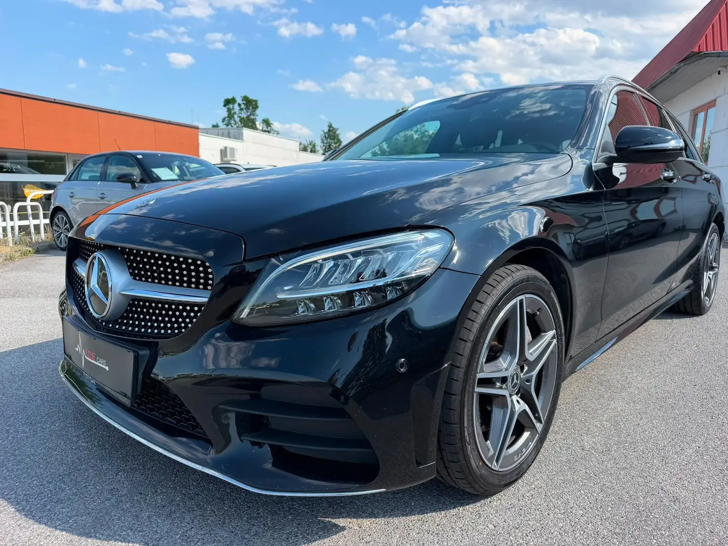 Mercedes-Benz C 300 C 300 de PHEV T Aut. AMG-Line Schwarz - 1