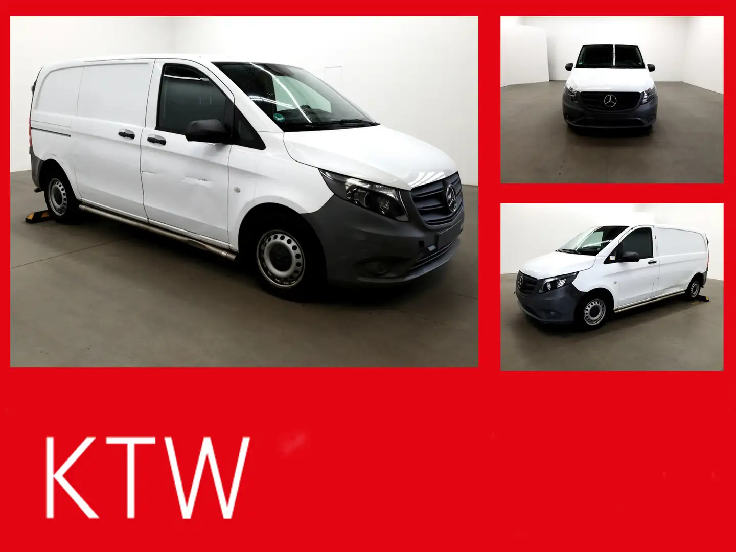 Mercedes-Benz Vito114 KA Kompakt ,Klima,Kamera,Tempomat Blanc - 1