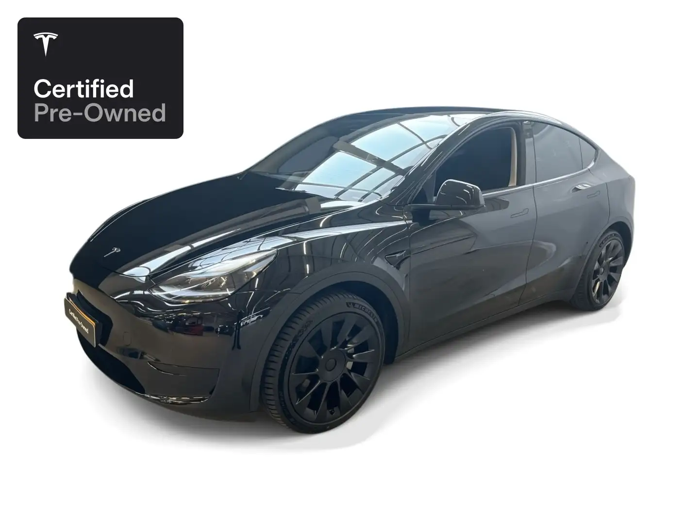 Tesla Model Y Rear-Wheel Drive “Certified Pre-Owned” Zwart - 1