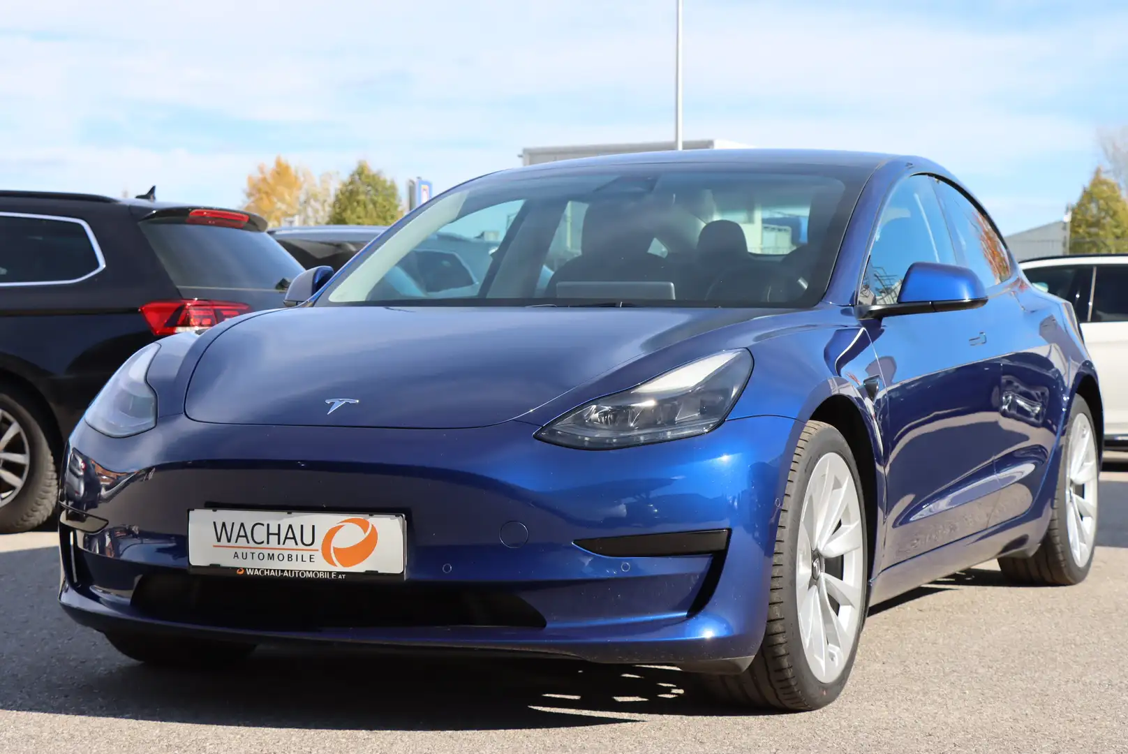 Tesla Model 3 RWD Plus +1.Besitz+*EUR 20.825,-- netto* Refresh Blau - 1
