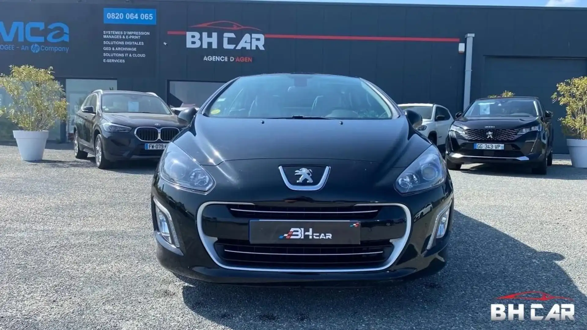 Peugeot 308 GENERATION-I CC 2.0 HDI 165 ROLAND GARROS Noir - 2