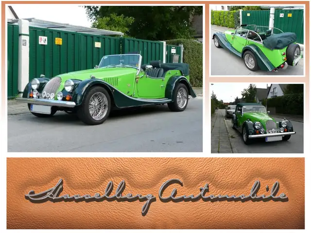 Morgan Roadster 4-Sitzer mit 230 PS ! Da ist die Family flink unte