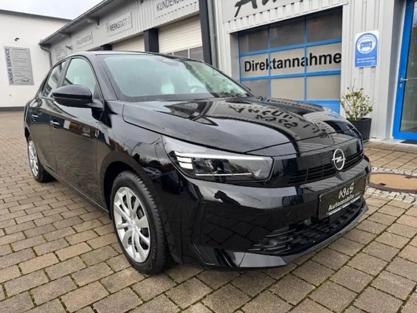 Opel Corsa F 1.2 Turbo Edition Automatik *LED*Sitzh.* Schwarz - 2