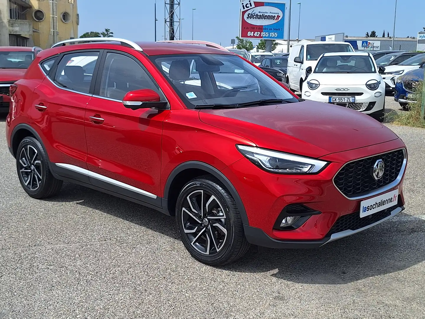 MG ZS 1.5L VTI-Tech 106ch 2WD Luxury Rouge - 2