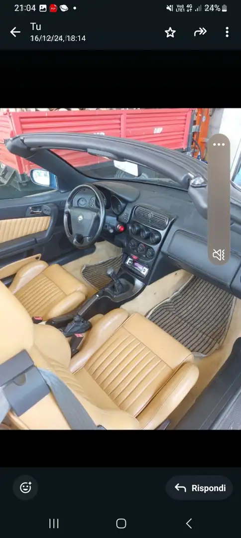 Alfa Romeo Spider Spider 1995 2.0 ts 16v Lusso Blauw - 2