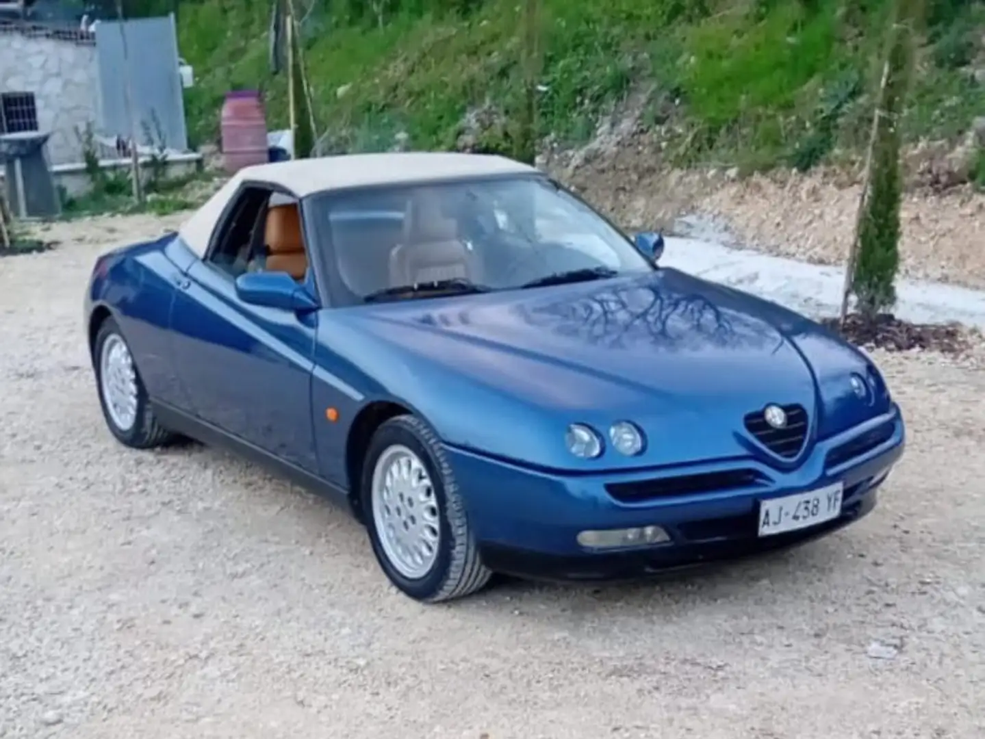Alfa Romeo Spider Spider 1995 2.0 ts 16v Lusso Blauw - 1