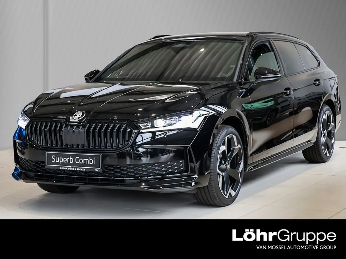 Skoda Superb Combi Sportline 2,0TDI 110kW DSG Noir - 1