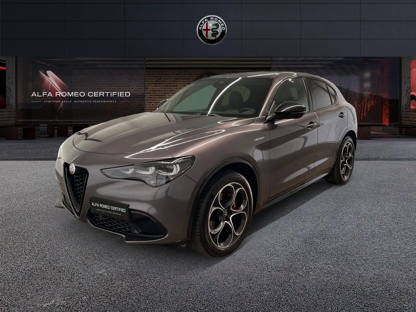 Alfa Romeo Stelvio 2.2 TD 210 CV Veloce AT8 Q4 Grigio - 1