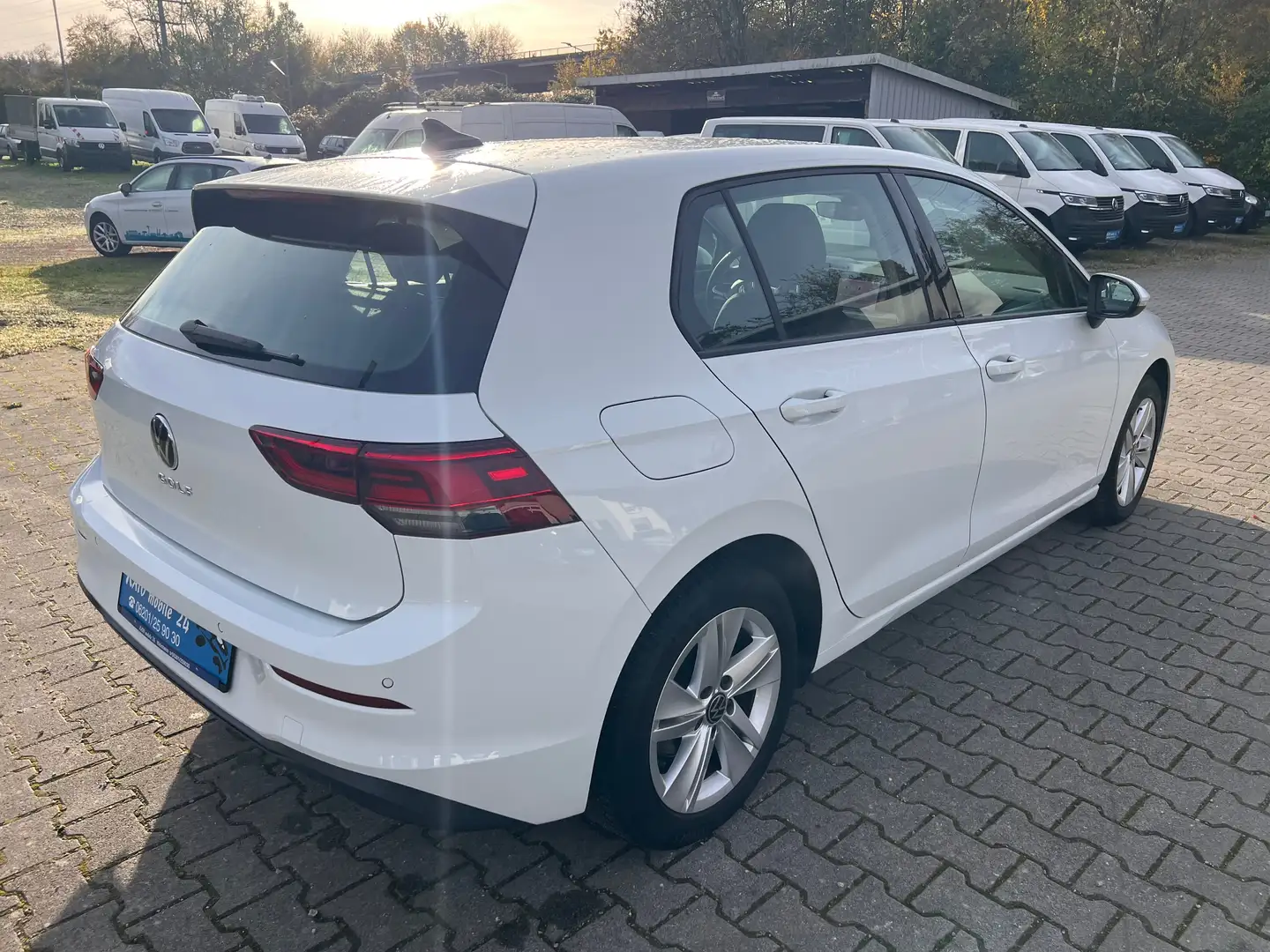 Volkswagen Golf VIII Life 1.5 TGI CNG Erdgas DSG LED ACC 2 x PDC Weiß - 2