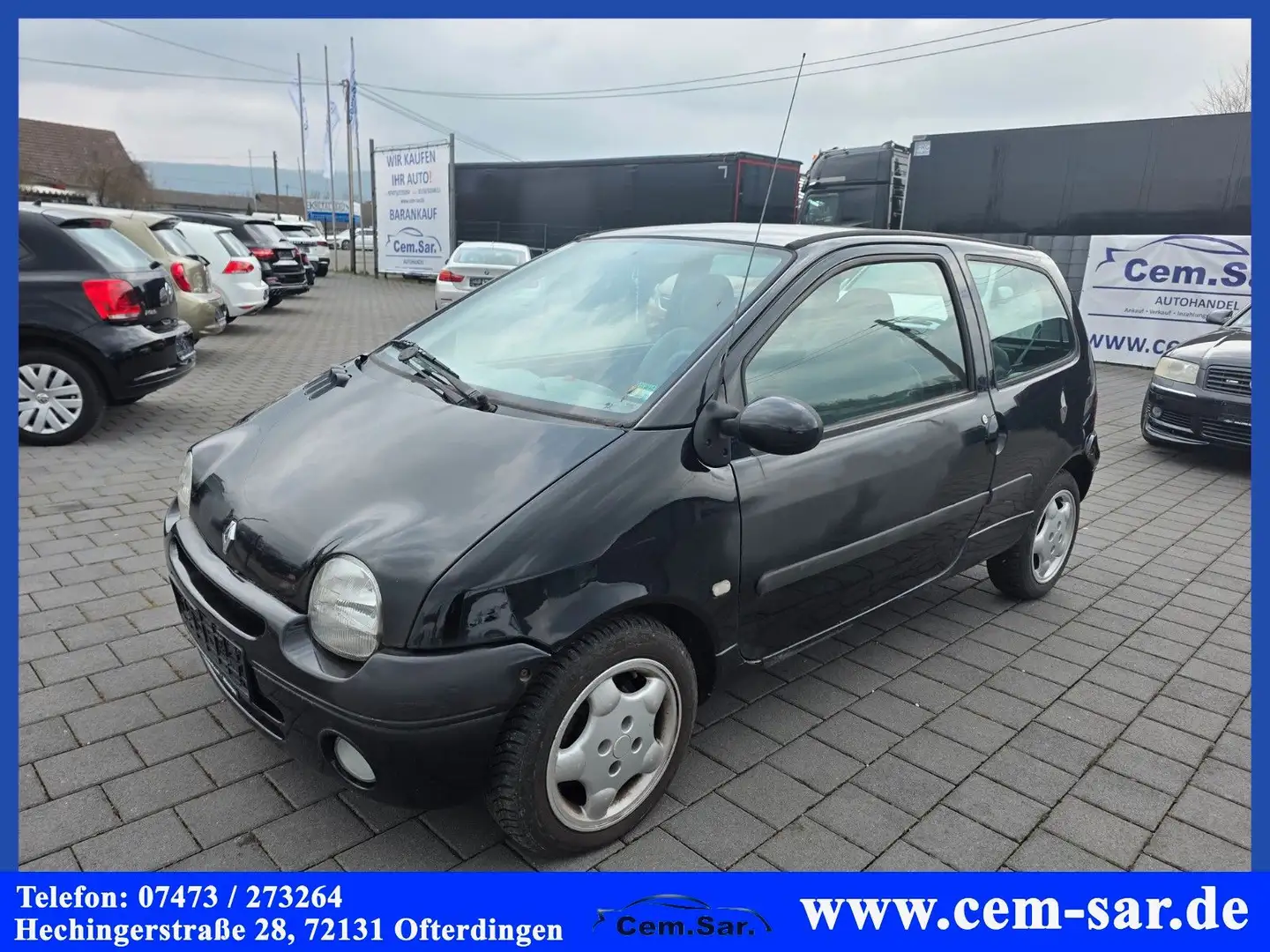 Renault Twingo 1.2 Dynamique *Automatik* Schwarz - 1