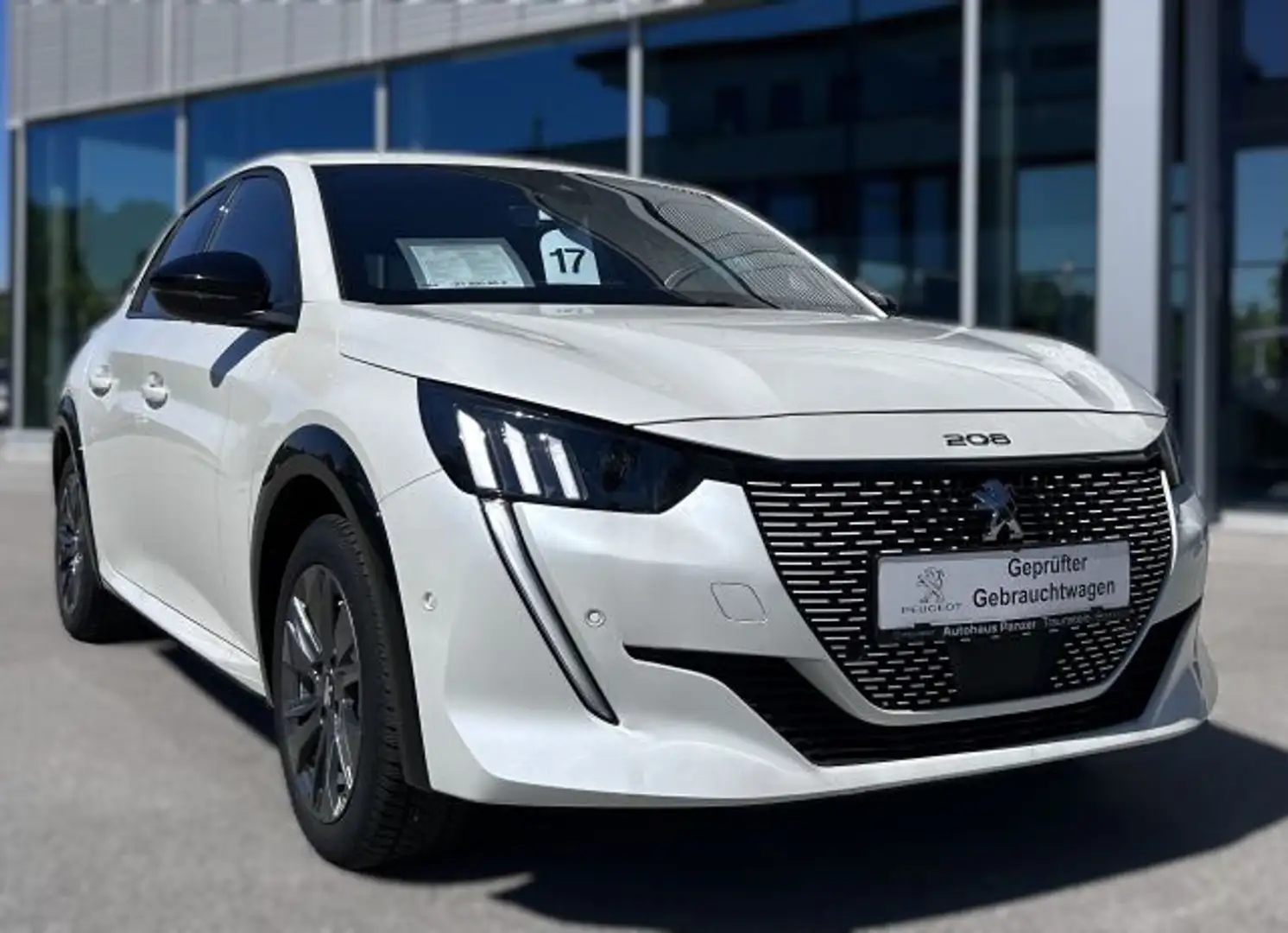 Peugeot 208 GT 136 Elektromotor Weiß - 1